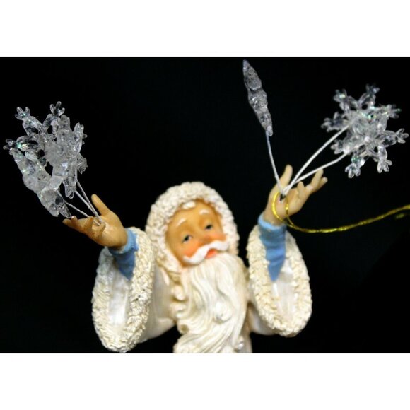 Christmas Around the World Old Man Winter Let it Snow Drop Child Snowflakes - Picture 5 of 12